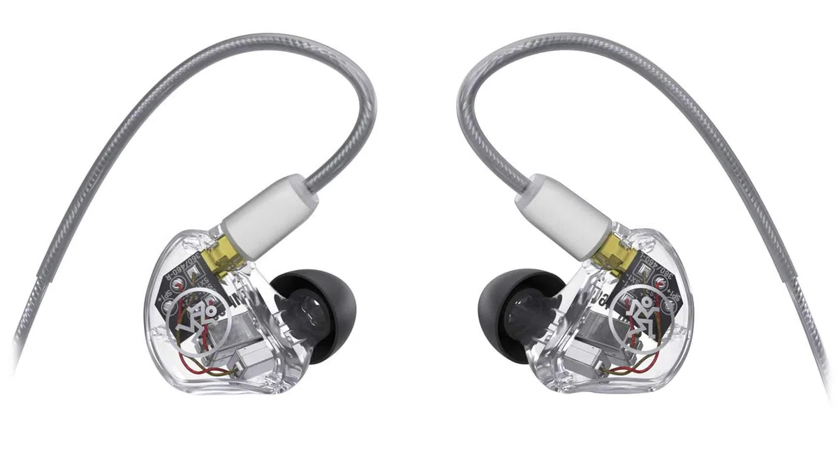 Mackie MP-320 professionelle In-Ear-Monitore (IEMs) mit Schallisolierung und DREI dynamischen Treibern