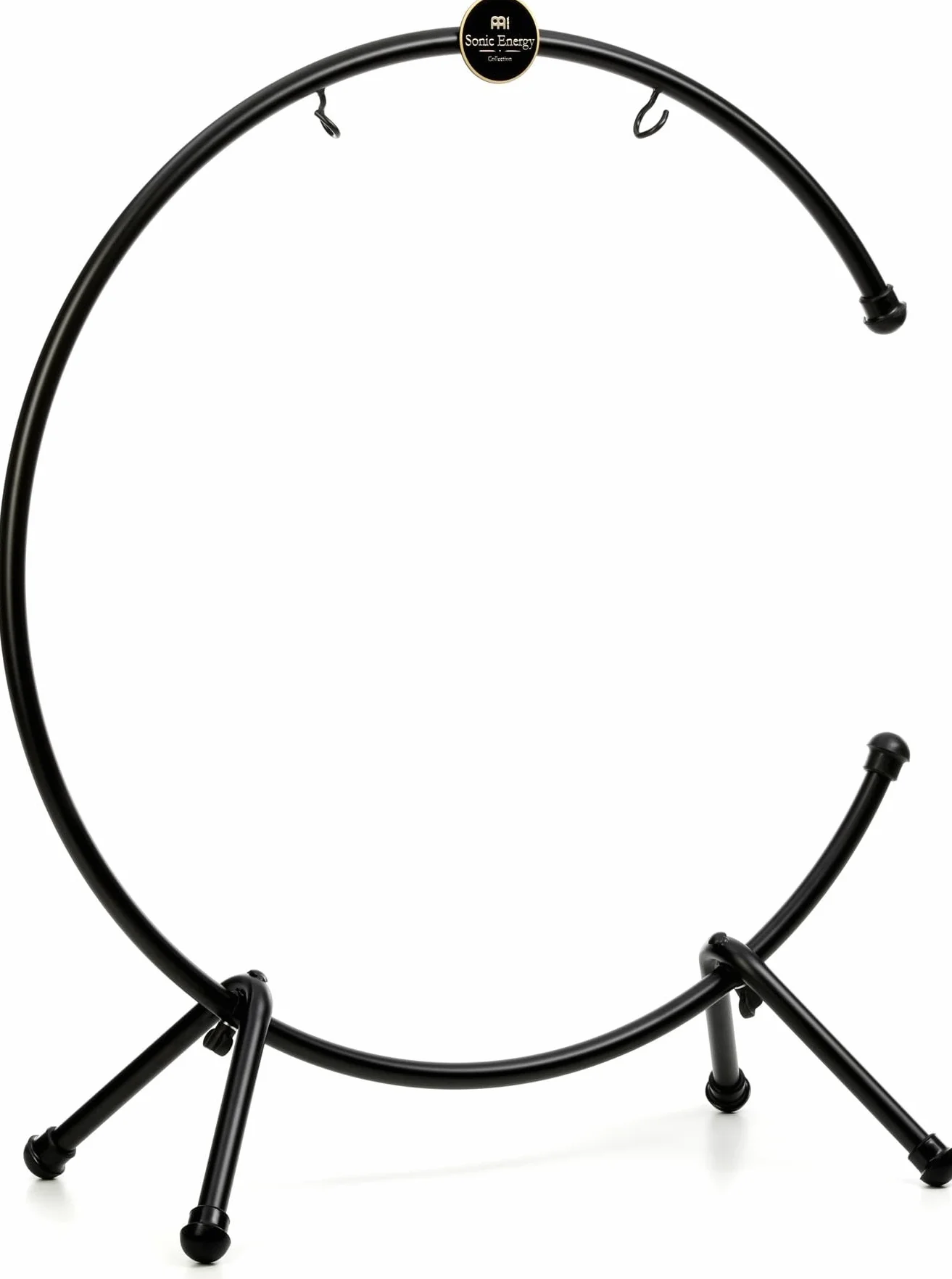 Sonic Energy Tisch Gong Ständer – Zubehör für Gongs und Tam Tams bis 66 cm – Pulverbeschichteter Stahl, schwarz (TMTGS-XL)