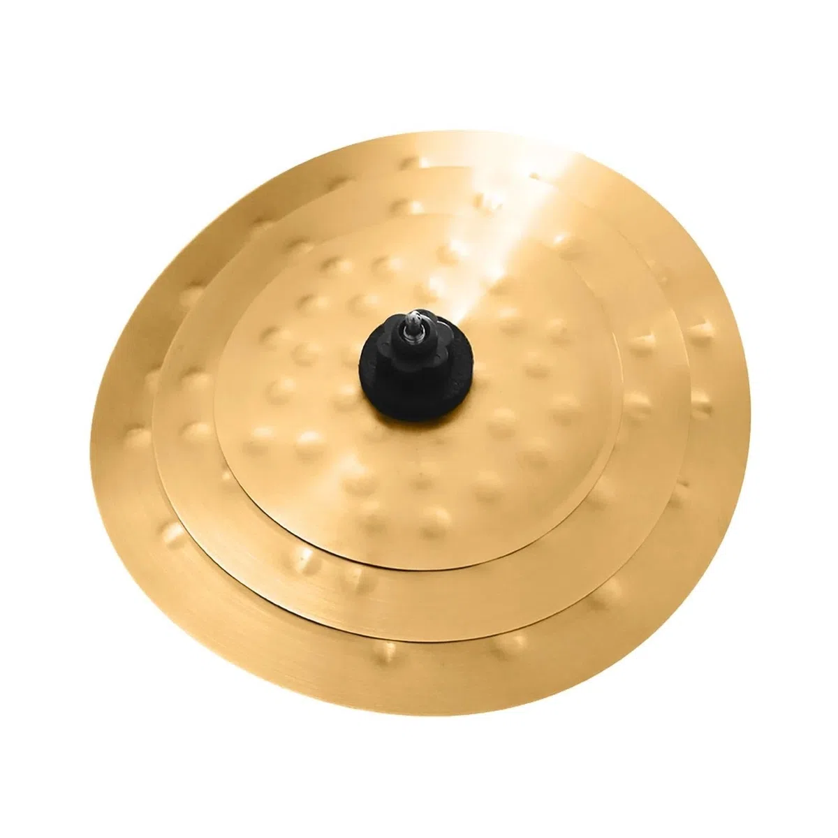 Anfänger Becken Alloy Cymbal Clap Stack für Durm Set dreiteilig(Gold 7 9 11)