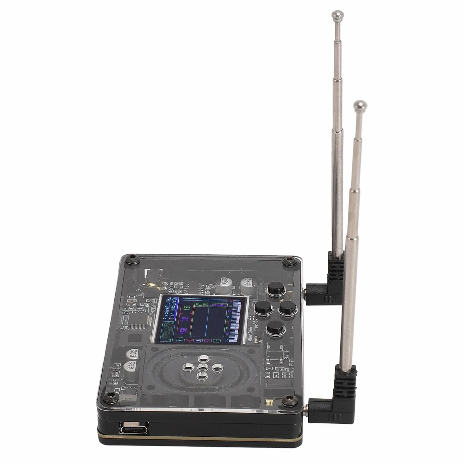 Theremin, Eingebauter Tuner, Vintage-Musikmodul. Geniales Elektronisches Instrument, Lautsprecher und Farbbildschirm, Mehrere Einstellbare Stimmen, Freunde, Einfach zu Bedienen