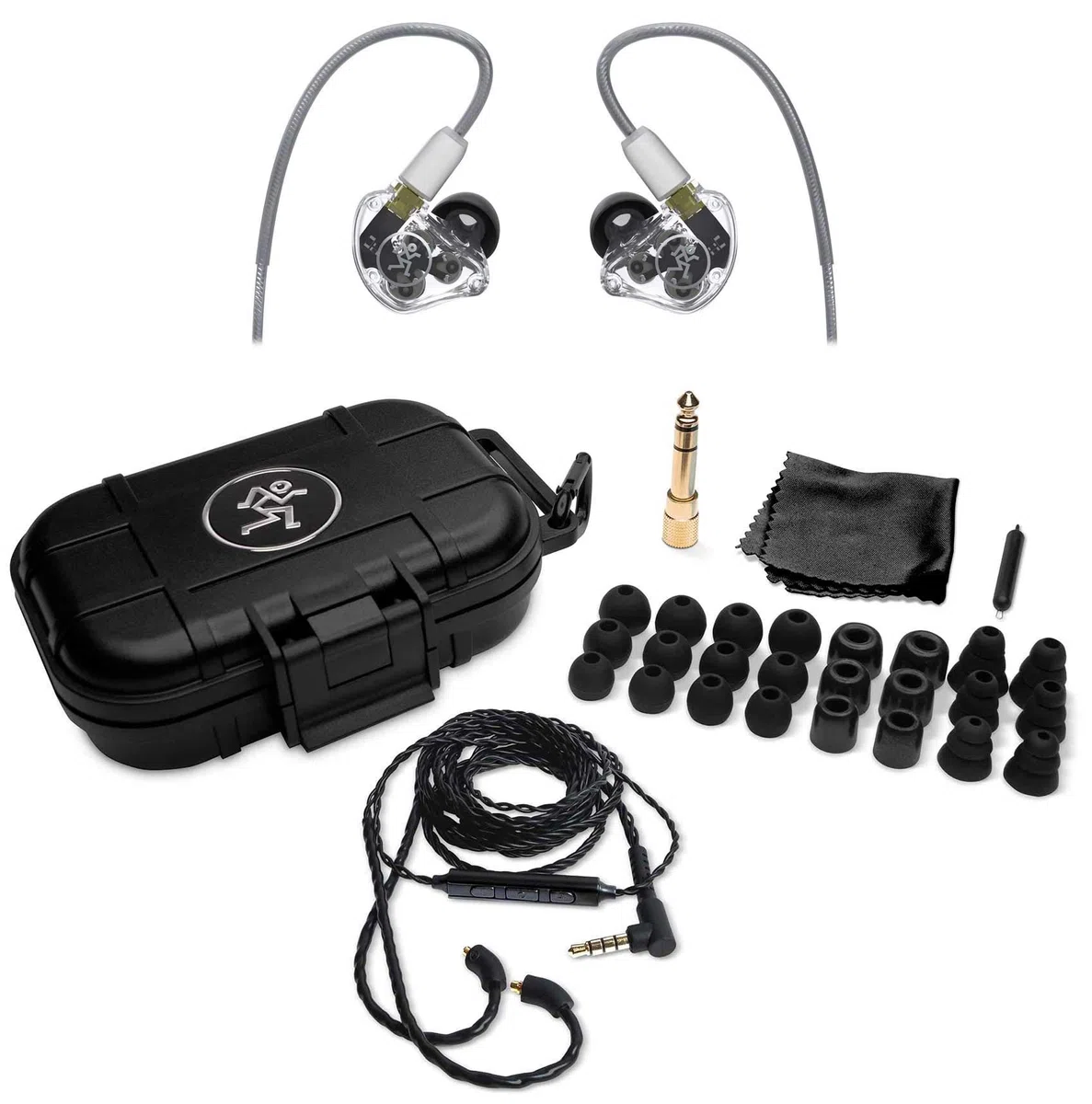 Mackie MP-320 professionelle In-Ear-Monitore (IEMs) mit Schallisolierung und DREI dynamischen Treibern