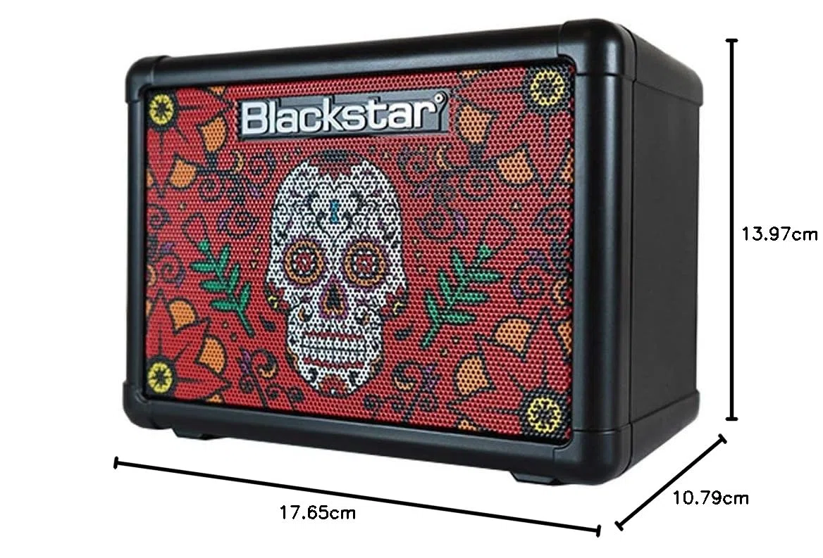 Blackstar Fly 3 Sugar Skull 2 Limited - leichter Combo Verstärker für E-Gitarre