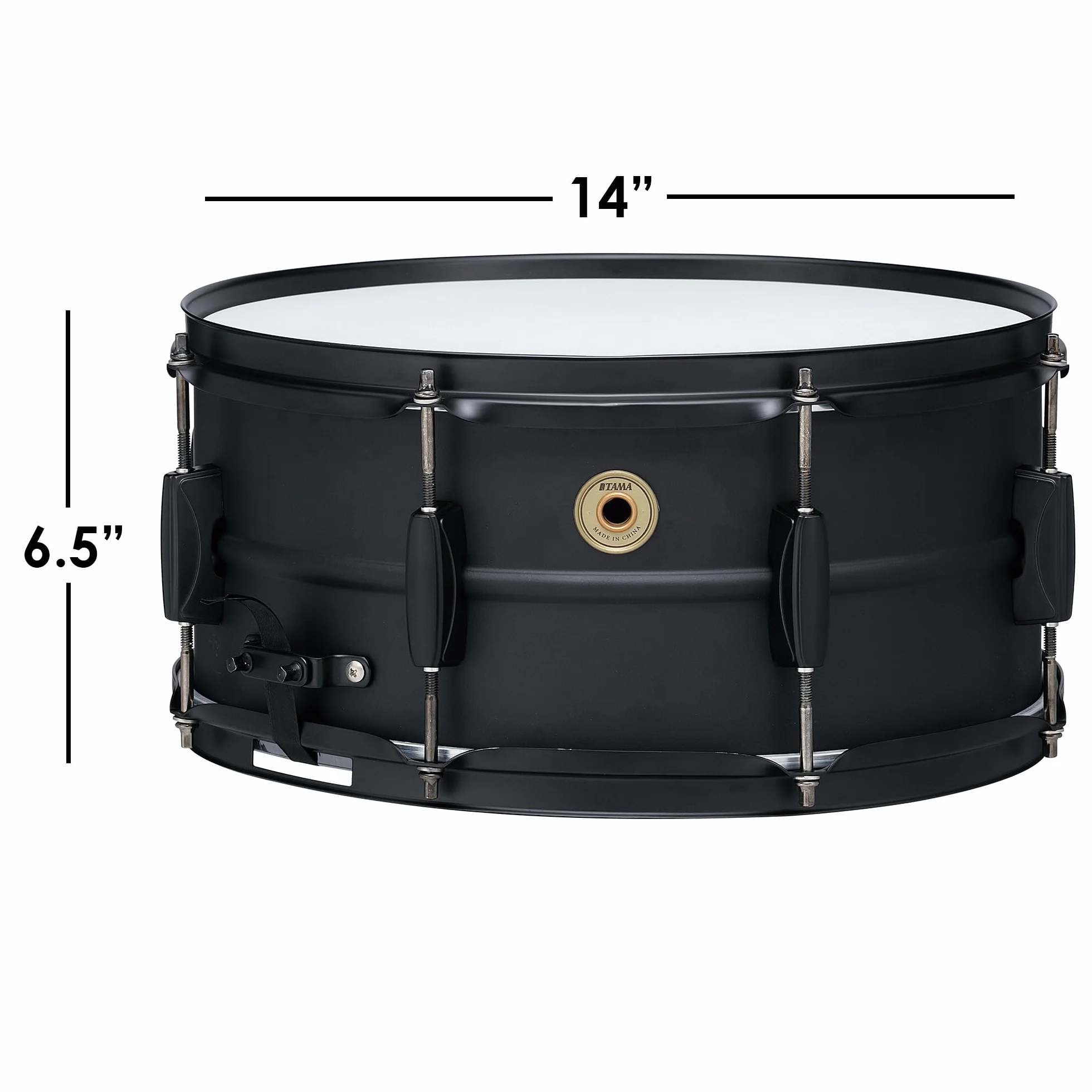 Tama BST1465BK Metalworks Black Steel Snare 14"x6,5"