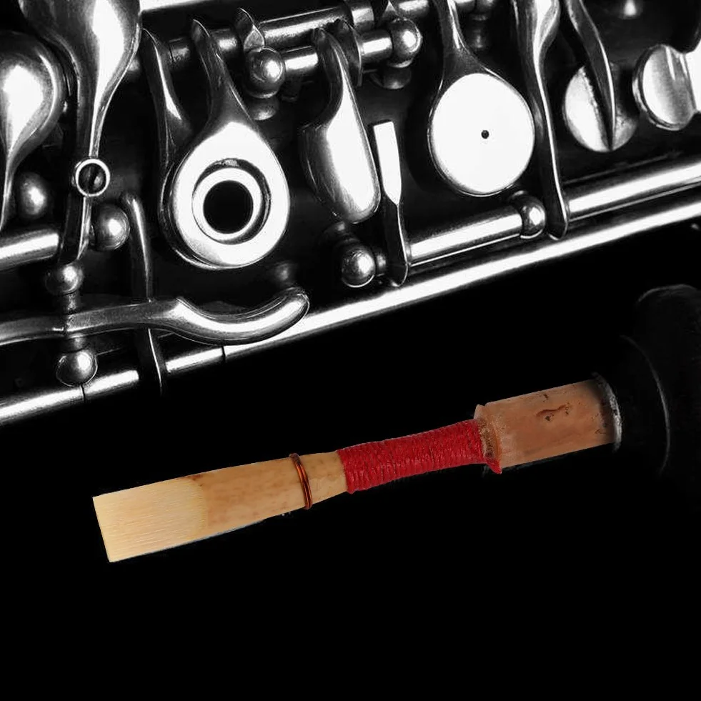 Oboe Mundstück, 5 Stück, Mittelharte Qualität, Schilf Kork, Musikinstrumentenzubehör für Anfänger und Schüler