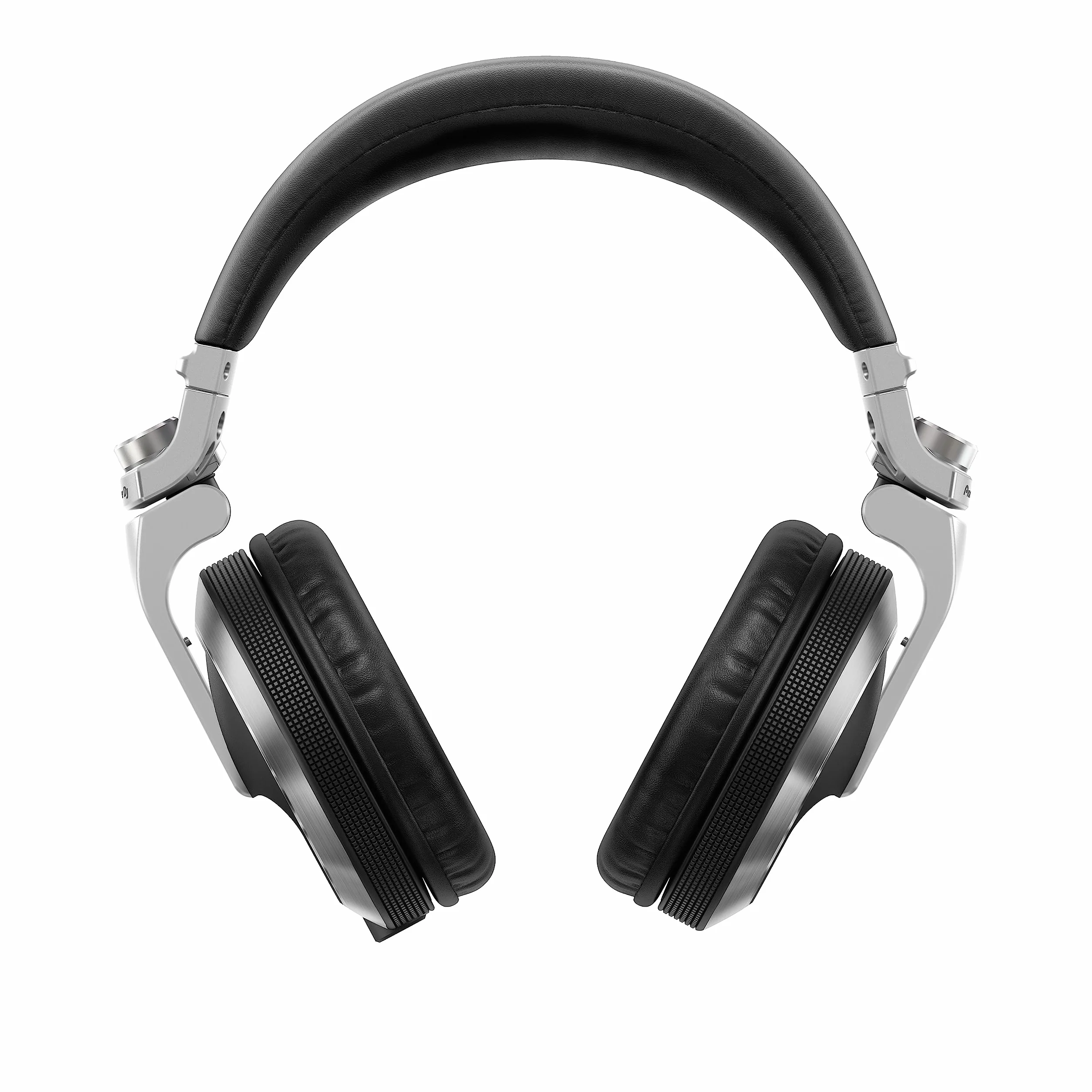 PIONEER DJ HDJ-X7-S - Closed-back Circumaural DJ Headphones with 50mm Drivers, with 5Hz-30kHz Frequency Range, Detachable Cable, and Carry Pouch - Silver