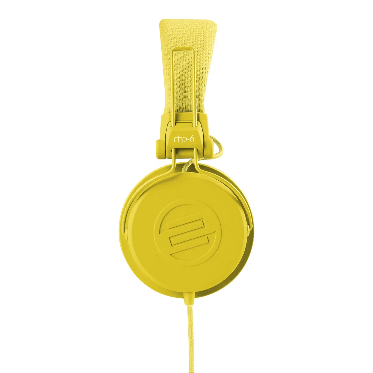 Reloop RHP-6 – DJ- und Lifestyle-Kopfhörer mit abgestimmten Sound, leichte Bauweise und sichere Passform, für Smartphones (Apple iPhone, Android) Tablets, iPods, Mac und PC, (gelb), 18cm