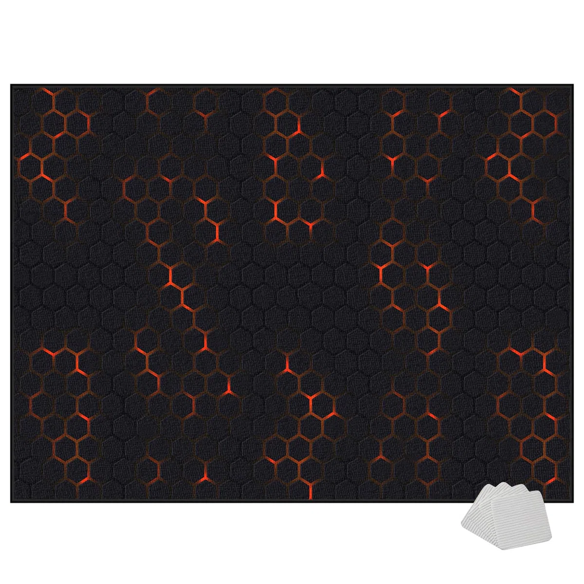 Schlagzeugteppich Drum Teppich, Schlagzeug Teppich, 120 x 80 cm Elektrisches Schallschutz Akustik Teppich, rutschfest Schalldicht Drum Teppich Matte, Professionelles rechteckiges, Trommelmatte