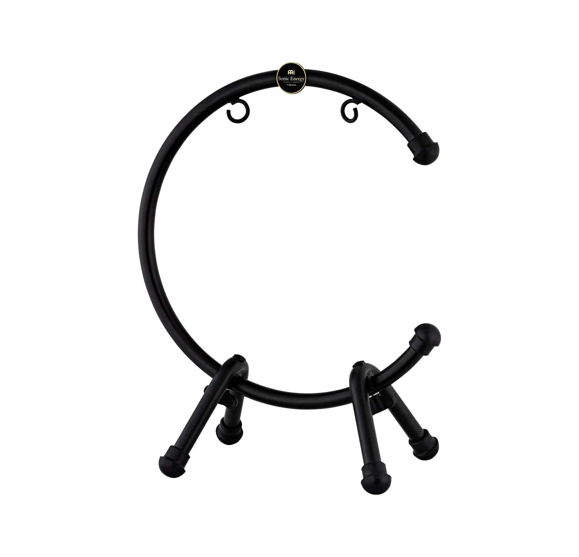 Sonic Energy Tisch Gong Ständer – Zubehör für Gongs und Tam Tams bis 56 cm – Pulverbeschichteter Stahl, schwarz (TMTGS-L)