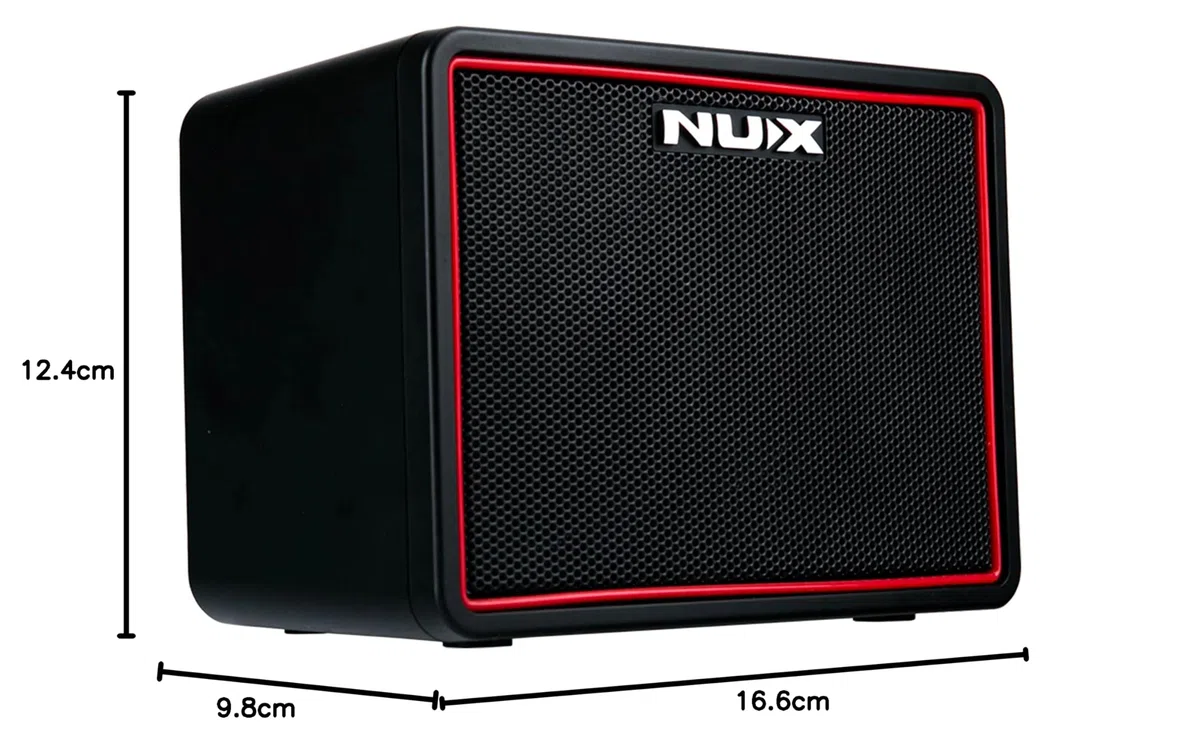 Nux, leistungsstarker leichter, tragbarer Gitarrenverstärker, Drum-Loops, Effekte, Bluetooth, Akku oder Netzbetrieb