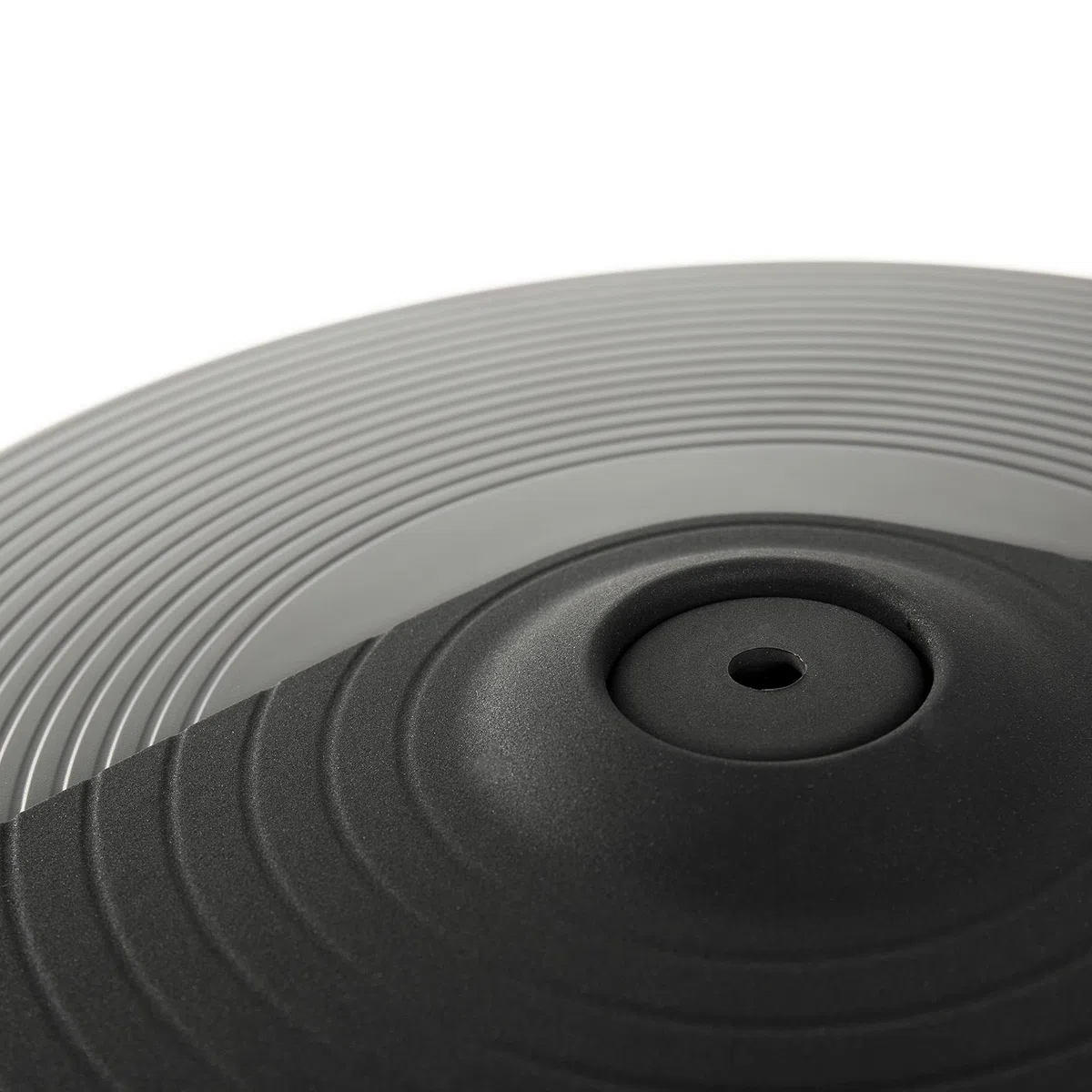 Fame FCP12CSDD Crash Cymbal Pad 12", Professionelles E-Drum Pad, Gummispielfläche, Zwei Zonen, Choke Funktion, Kompatibel mit Fame DD-Modelle und Alesis