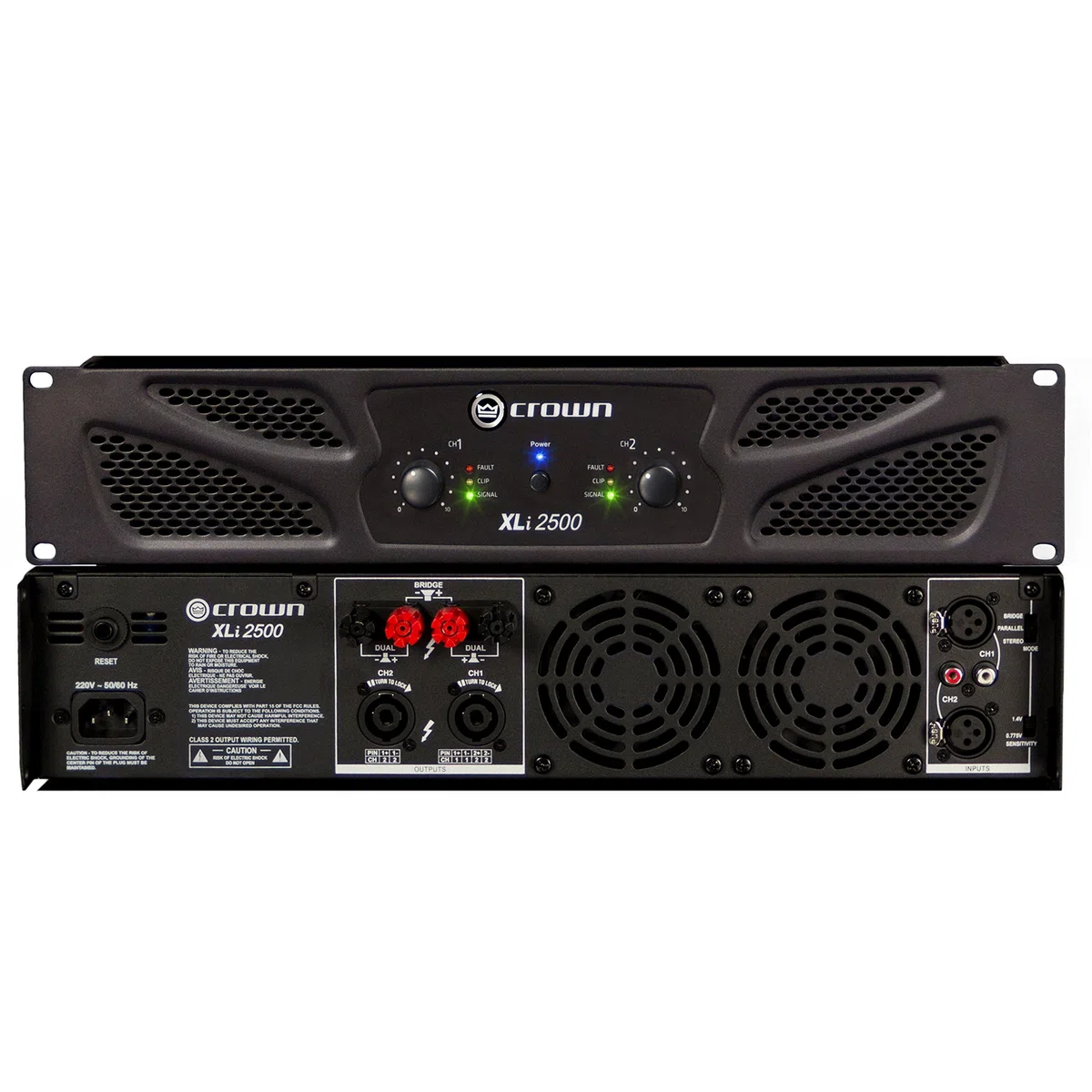 Crown xli2500 – xli-2500 Phase Leistung 500 Watt an 8 Ohm