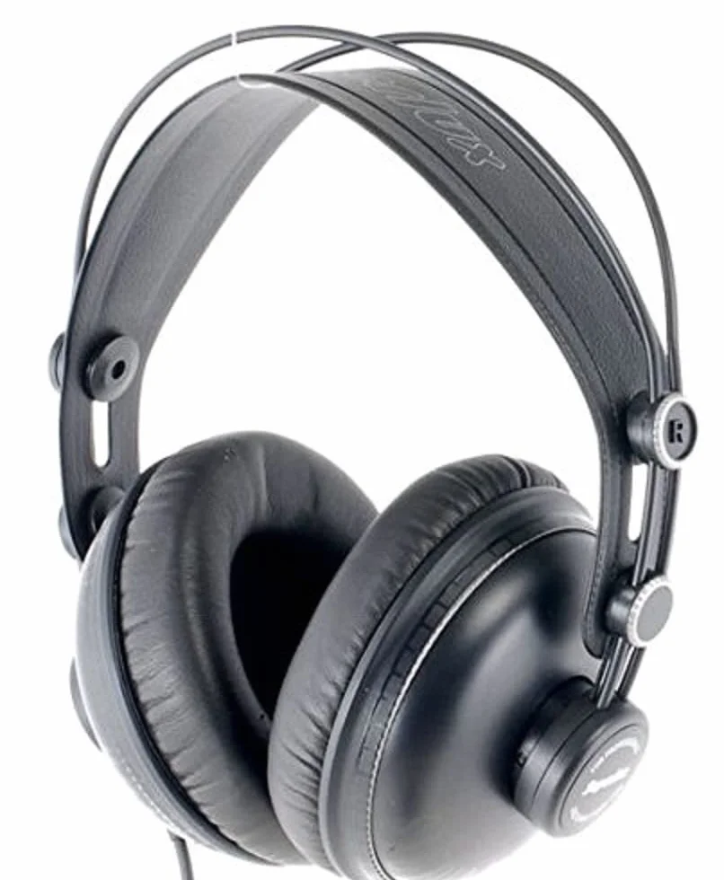 Superlux hd662b Headset – Kopfhörer (ohrumschließend, 10 – 30000 Hz, Neodym, verkabelt, Schwarz)