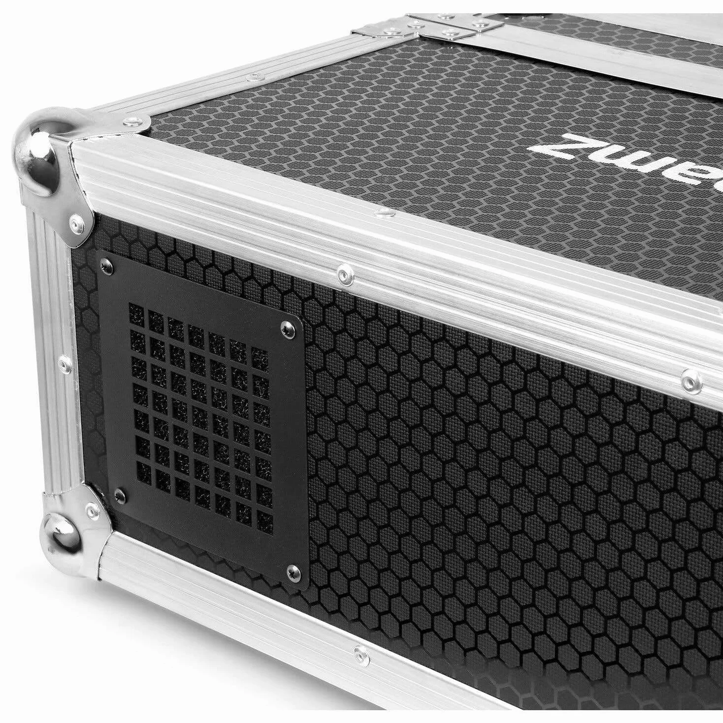 BeamZ F1600 Pro Fazer Nebelmaschine 1600W im Flightcase – Profi Hazer/Rauchmaschine mit DMX & Display – Fog Machine für Party, Hochzeit, Bühne & Halloween – 350m³/min