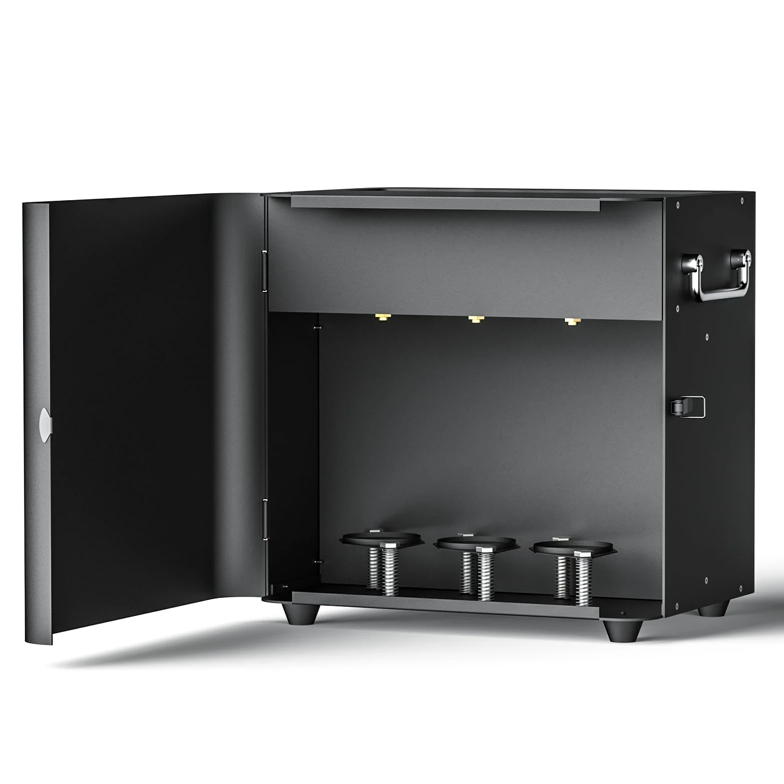 Flammenwerfer, 300W Triple Head Flammenprojektor mit Impulszünder, DMX Controller, Dj Jet Flame Machine für Konzerte, Partys, Halloween, Weihnachten, Sportevents 2PC