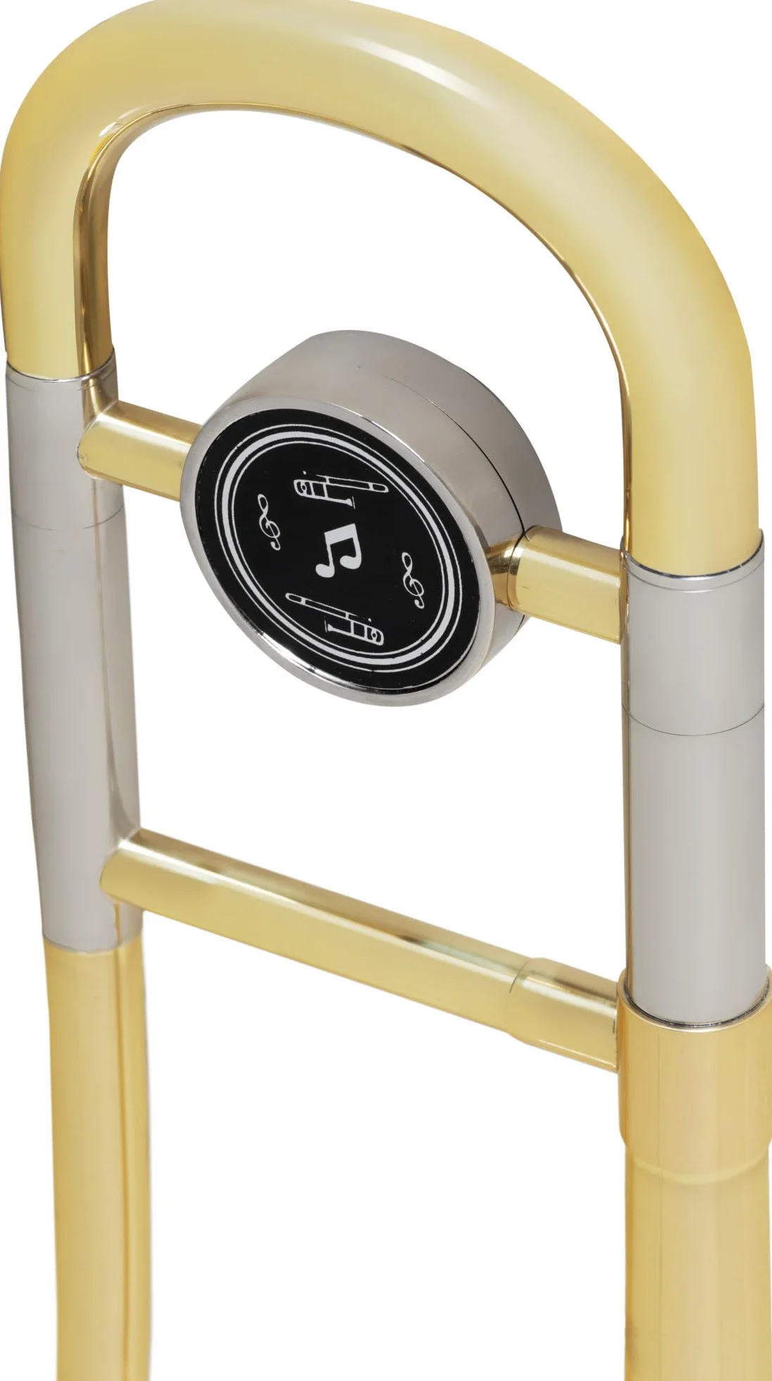 Classic Cantabile TP-12 Tenorposaune - Bb-Stimmung - Korpus-Messing - Finish-klarlackiert, Innenzug-Neusilber, verchromt - Set inkl. Mundstück und Leichtkoffer