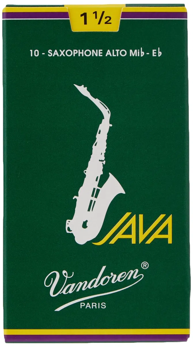Vandoren Blatt Alt Saxophon Java Stärke 1 1/2
