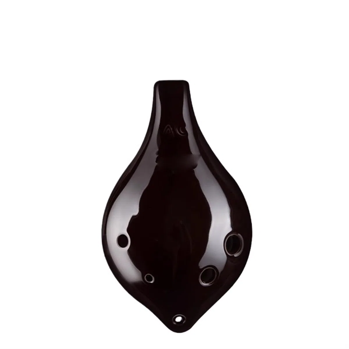 Okarina Ocarina 6-Loch Geräuchert Anfänger Alto Ac Key Professionelles Sechs-Loch-Musikinstrument Keramik(AC)