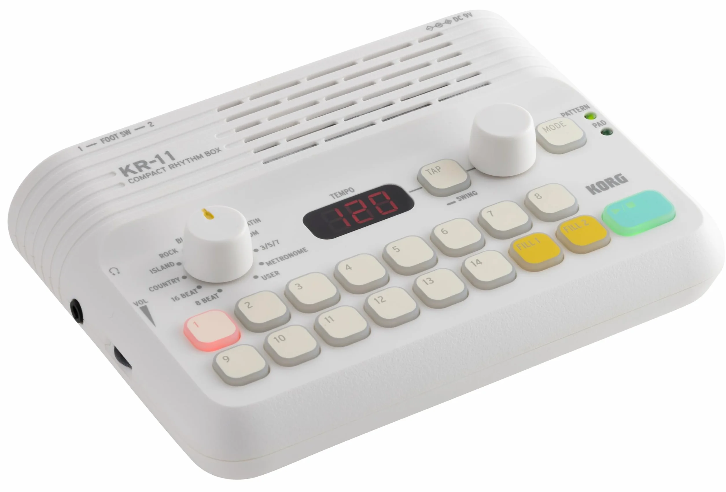 Korg KR-11 – Kompakte Rhythmus Box Drum Maschine