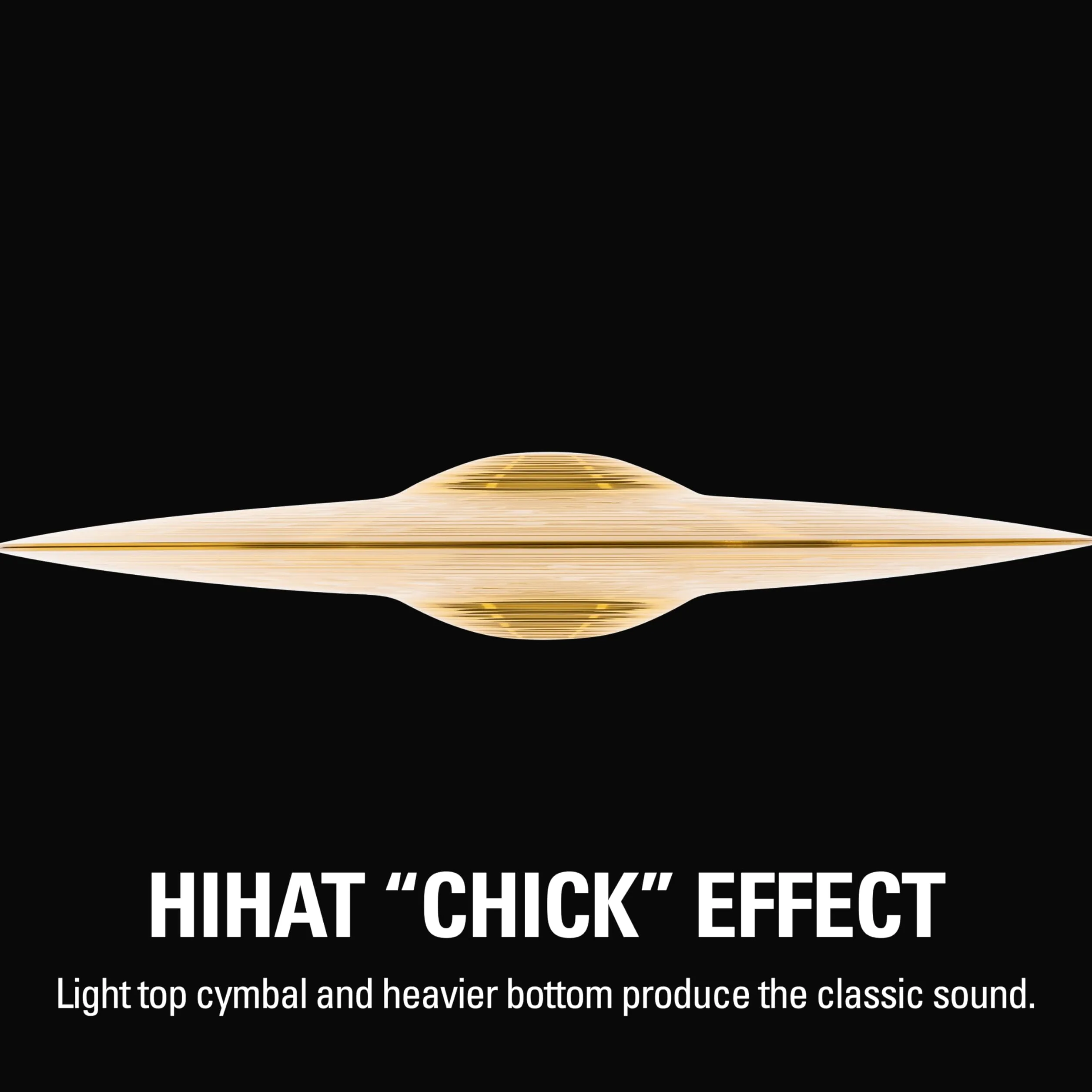 Meinl Cymbals HCS Hihat — 14 Zoll (Video) Schlagzeug Becken – Paar – (35,56cm) Messing, Traditionelles Finish (HCS14H)