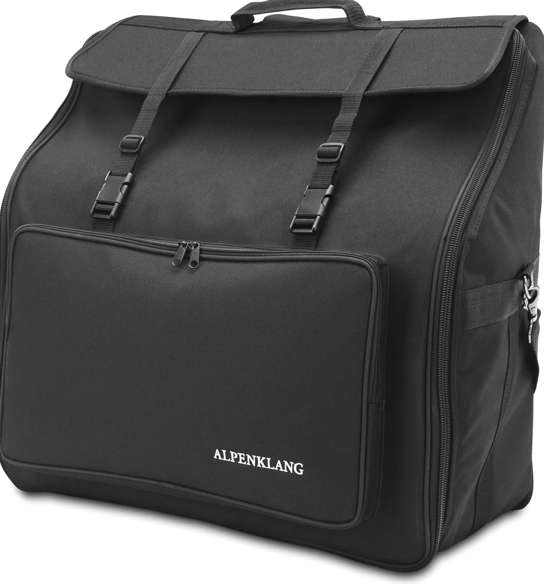Alpenklang Akkordeontasche für 48 Bass Akkordeon (Schultergurte, wasserabweisend, gepolstert, Akkordeon Gigbag, Tragetasche)