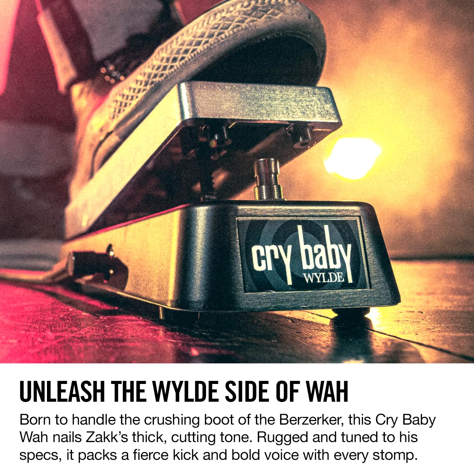 DUNLOP Wylde Audio Cry Baby MDU WA45