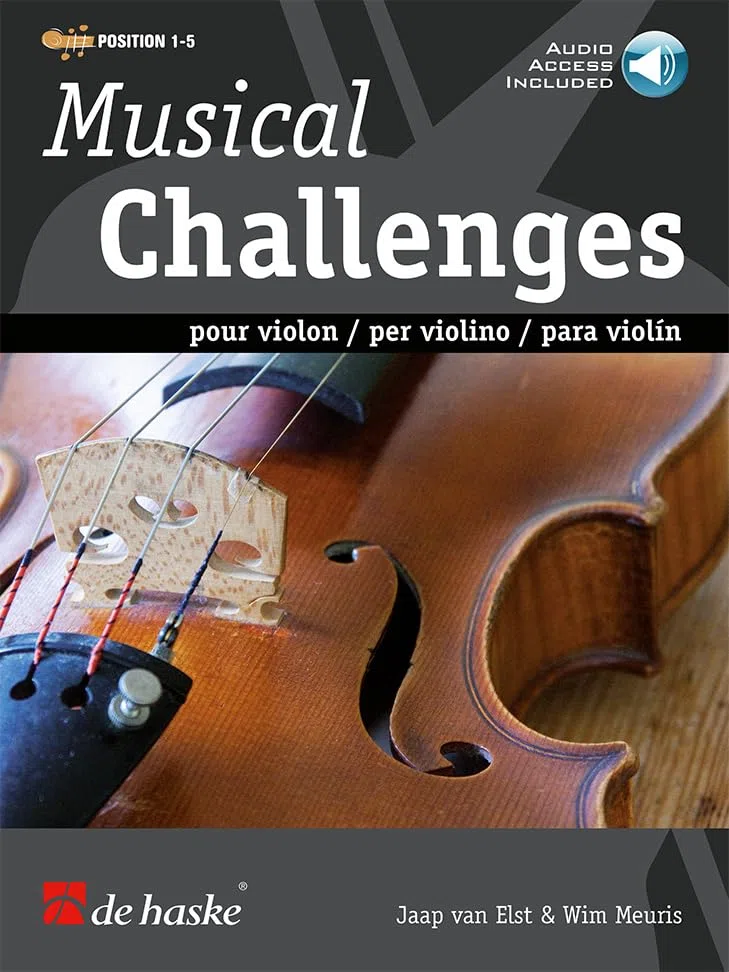 Wim Meuris-Musical Challenges-Violine und Klavier-BOOK+PART+A-ONLINE