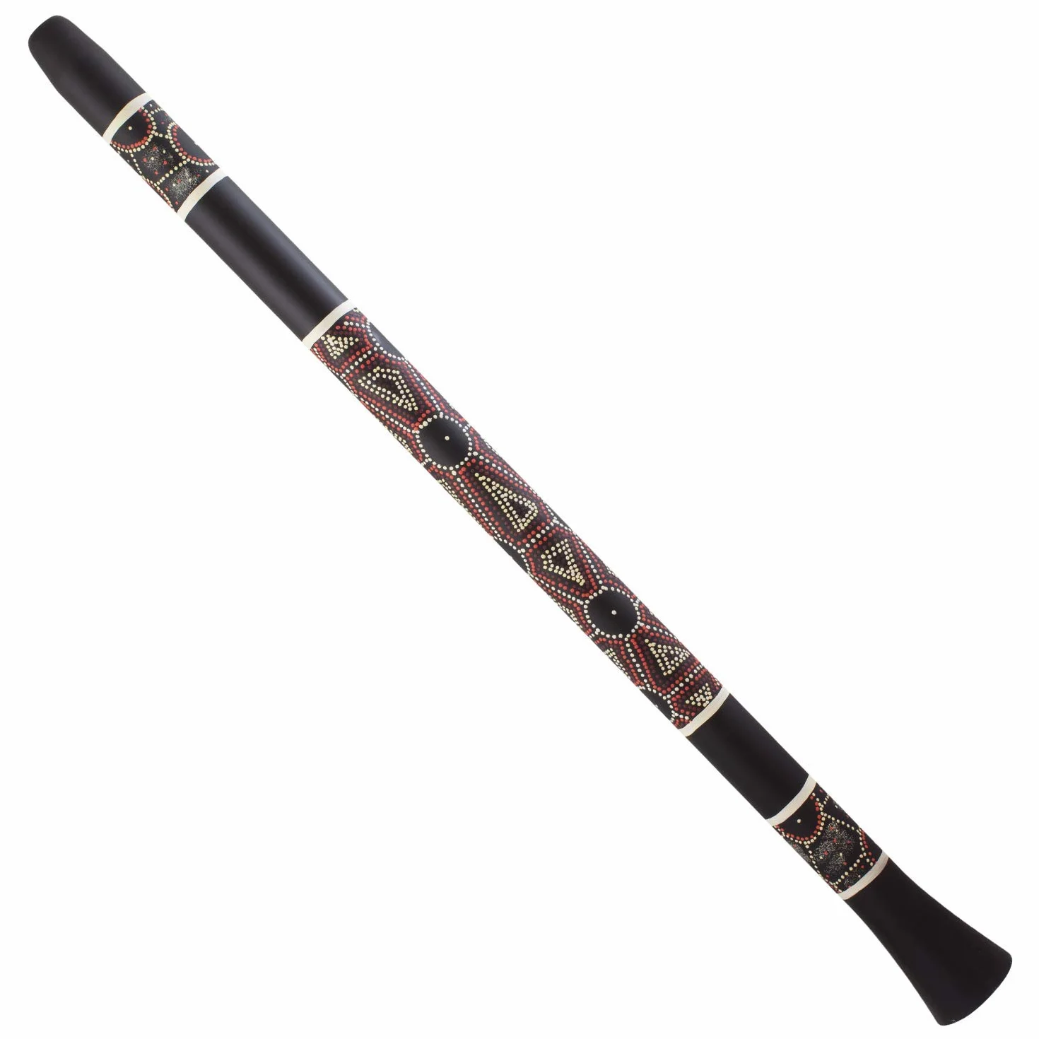 TIGER Didgeridoo - Handbemalt Australisches Erde