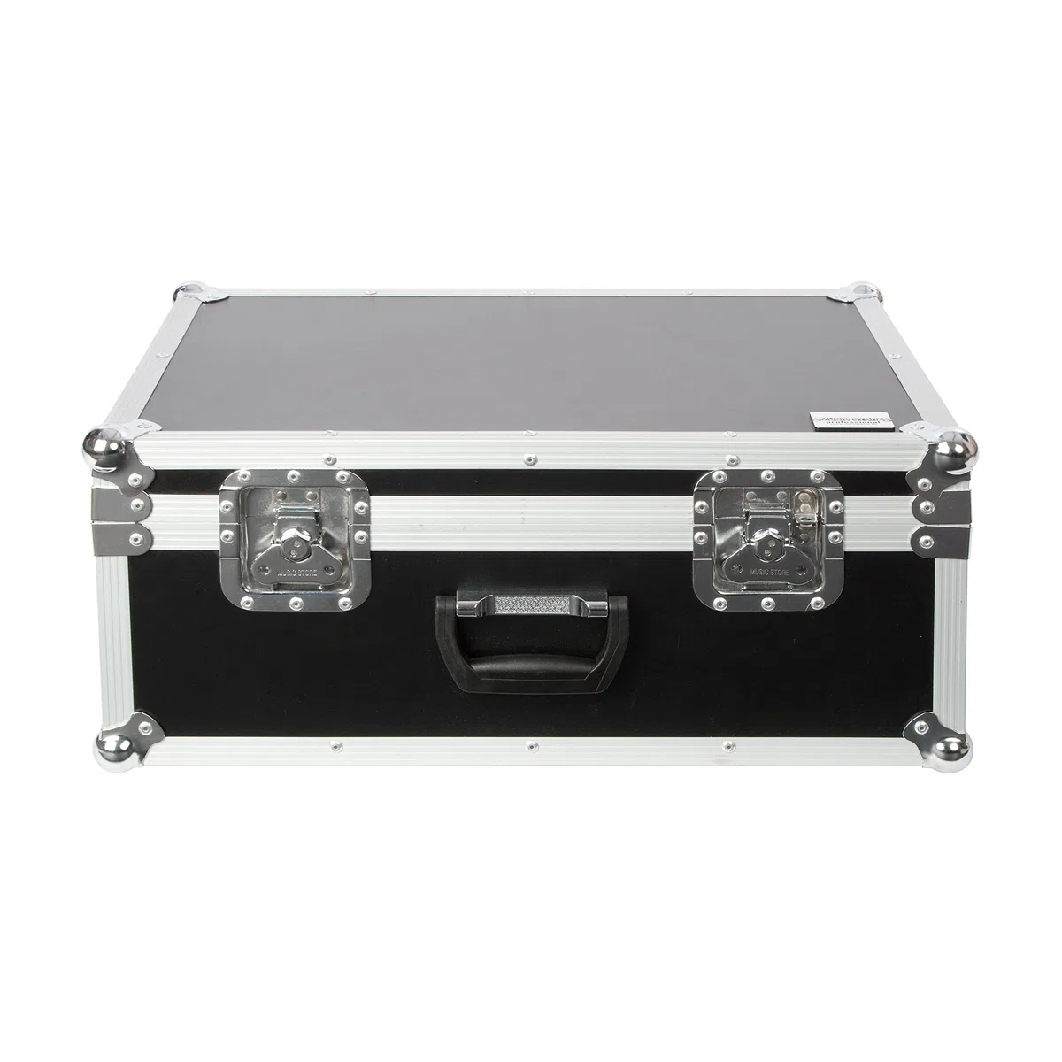 MUSIC STORE Universal Foam Case II - Robustes Wasserabweisendes Holzcase - Individuell Anpassbare Hartschaumeinlagen - Butterflyverschlüsse - Ideal für Controller, Mixer, Werkzeug - Außenmaße