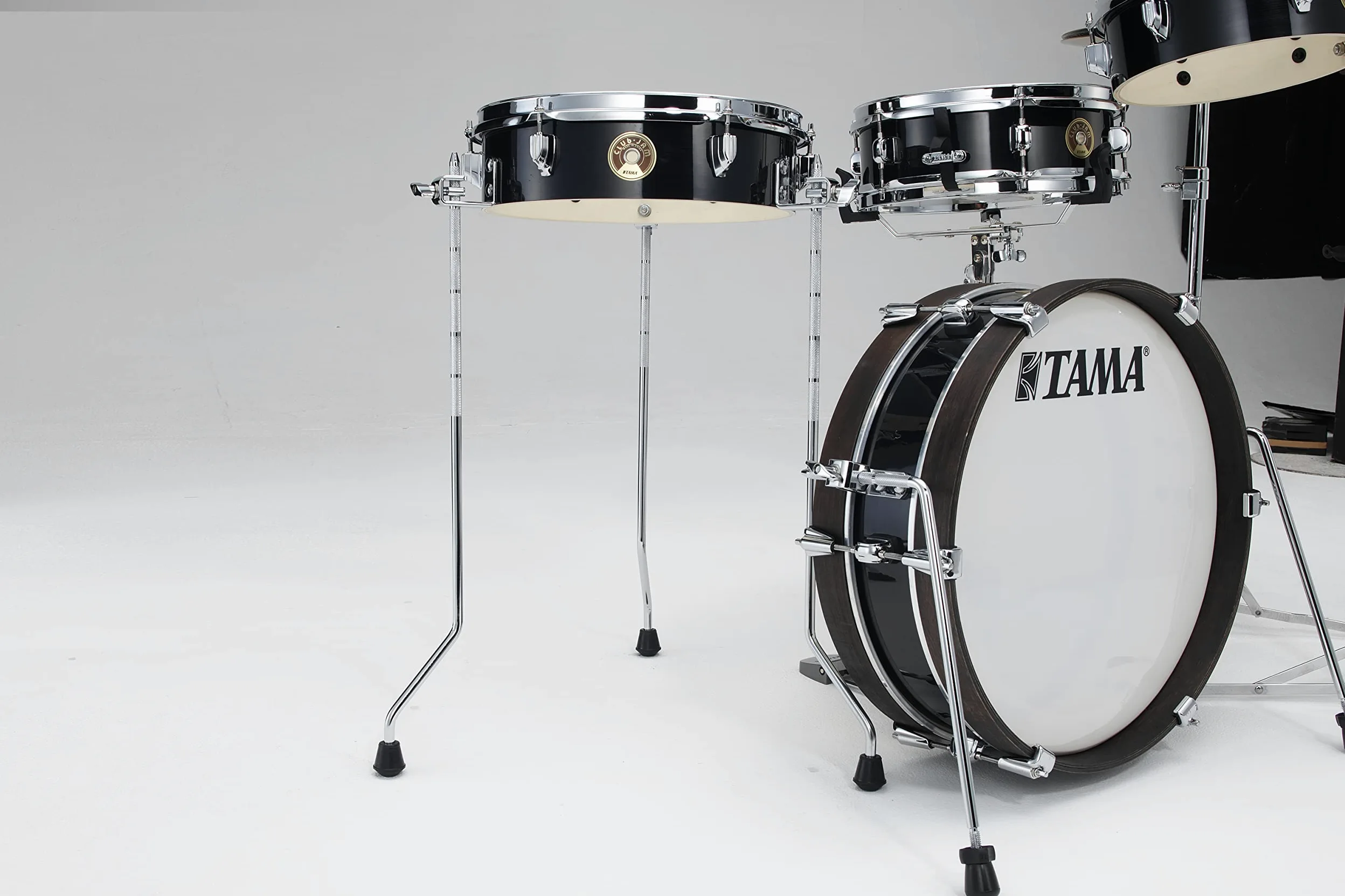 Tama LJK48P-HBK Club Jam Pancake Set Hairline Black - Drum Kesselsatz