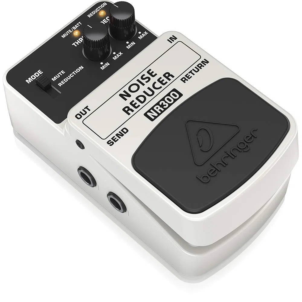 Behringer Noise Reducer NR300 Noise ReductionEffektpedal & Vintage tube overdrive TO800 OverdriveEffektpedal