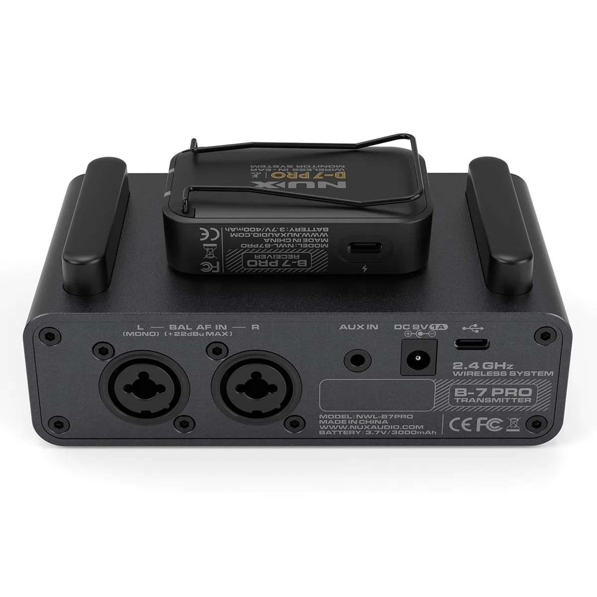 Nux B-7 Pro In-Ear-Monitoring-System mit keepdrum XLR-Kabel