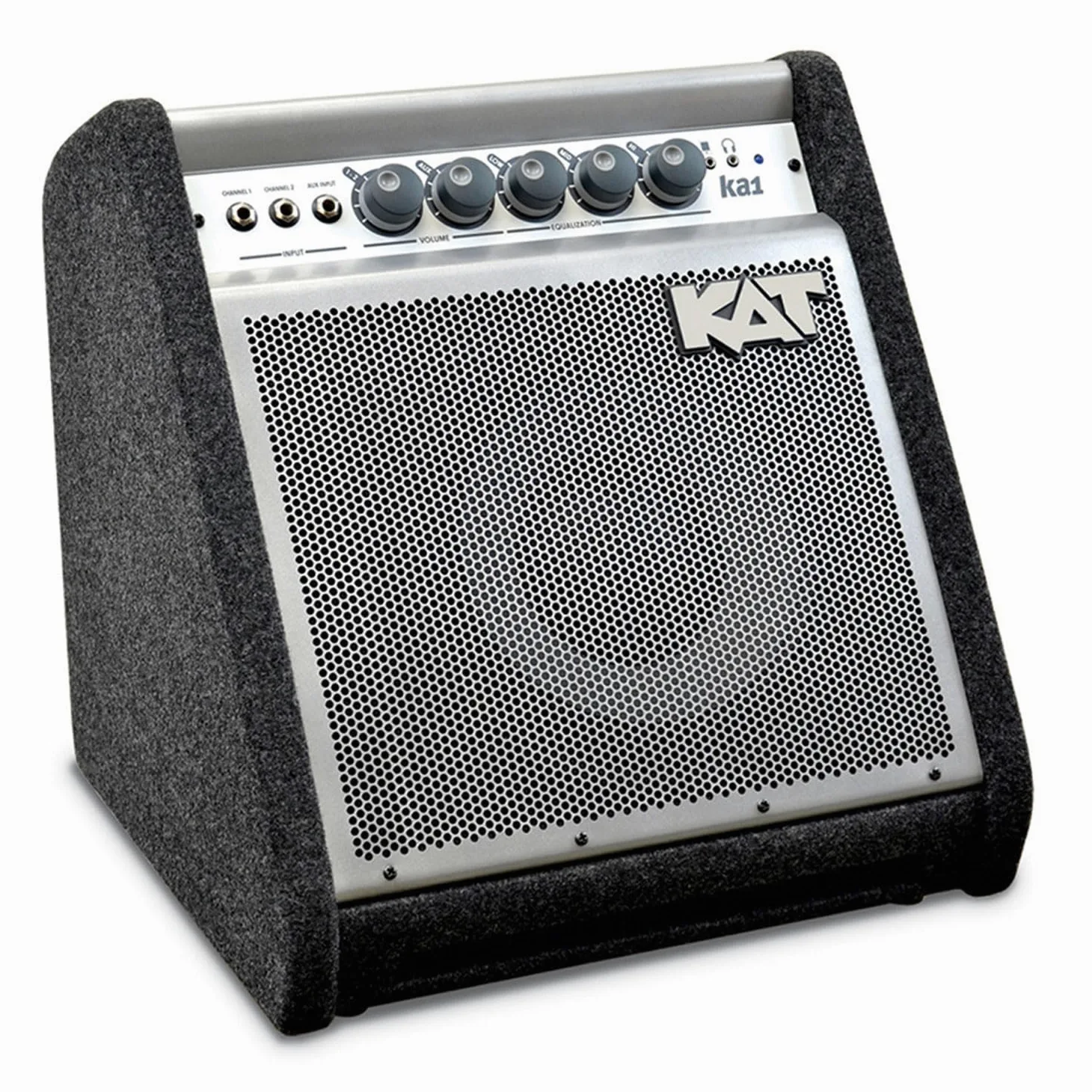 Kat KA-1 E-Drum Monitor Schlagzeug-Verstärker + keepdrum Klinkenkabel