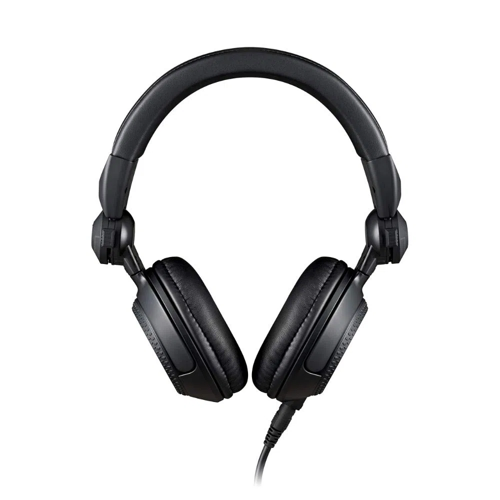 Technics EAH-DJ1200 DJ Kopfhörer, On-Ear, Schwenkarm, abnehmbares Spiralkabel, High-End Stereoklang, schwarz
