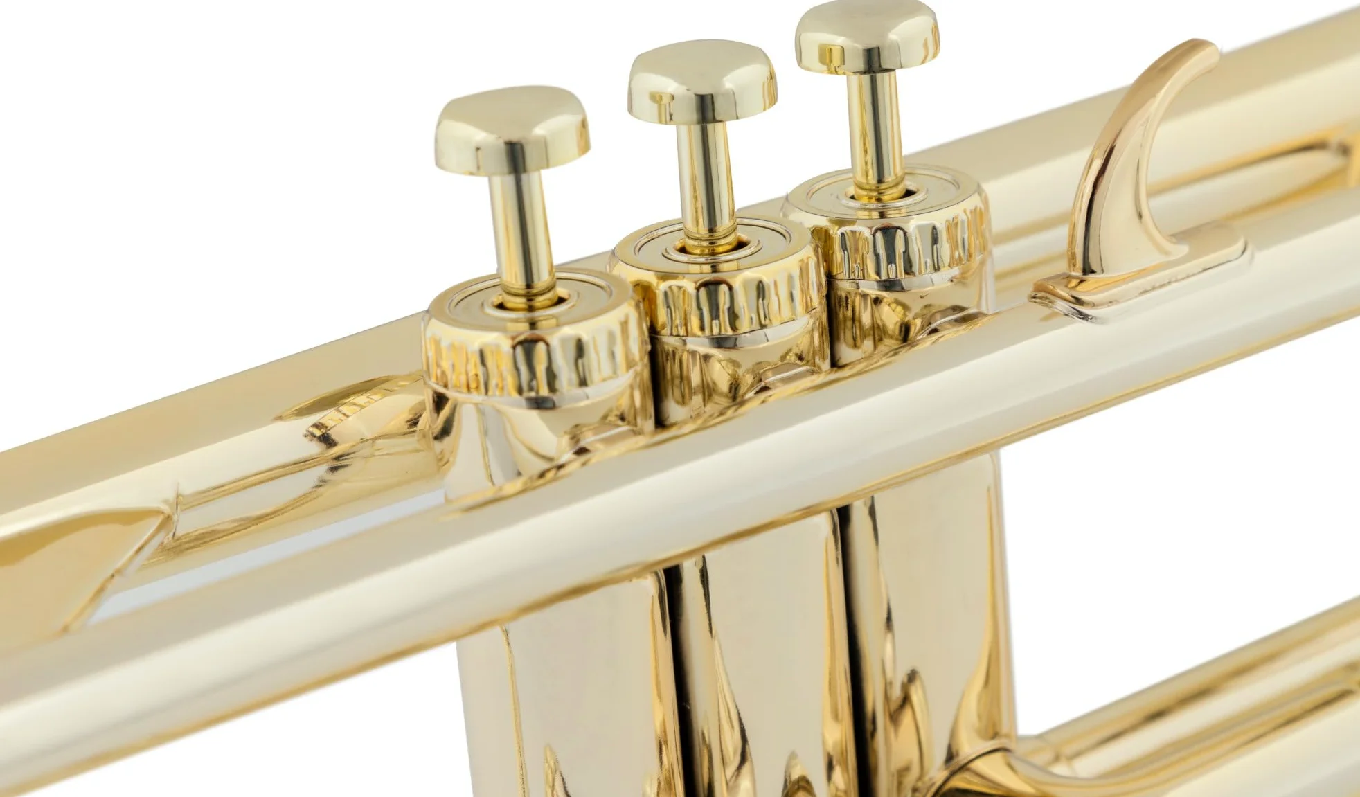 Classic Cantabile MardiBrass ABS Kunststoff Trompete - Perinet-Ventile - 510g leicht - Bohrung: 11,6 mm - inkl. Mundstück und Gigbag - gold