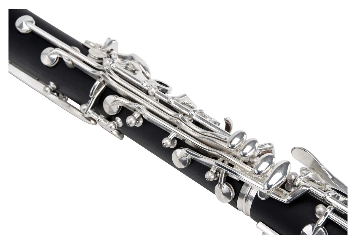 Classic Cantabile CLK-10 B-Klarinette (Böhm Griffweise, 17 Klappen, 5 Ringe, ABS Kunststoff, Mechanik versilbert, ideales Schülerinstrument, inkl. Koffer und Zubehör) schwarz
