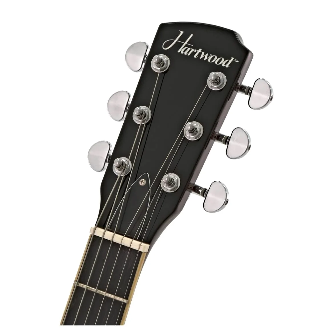 Hartwood Revival Semi-Akustik E-Gitarre mit Gigbag