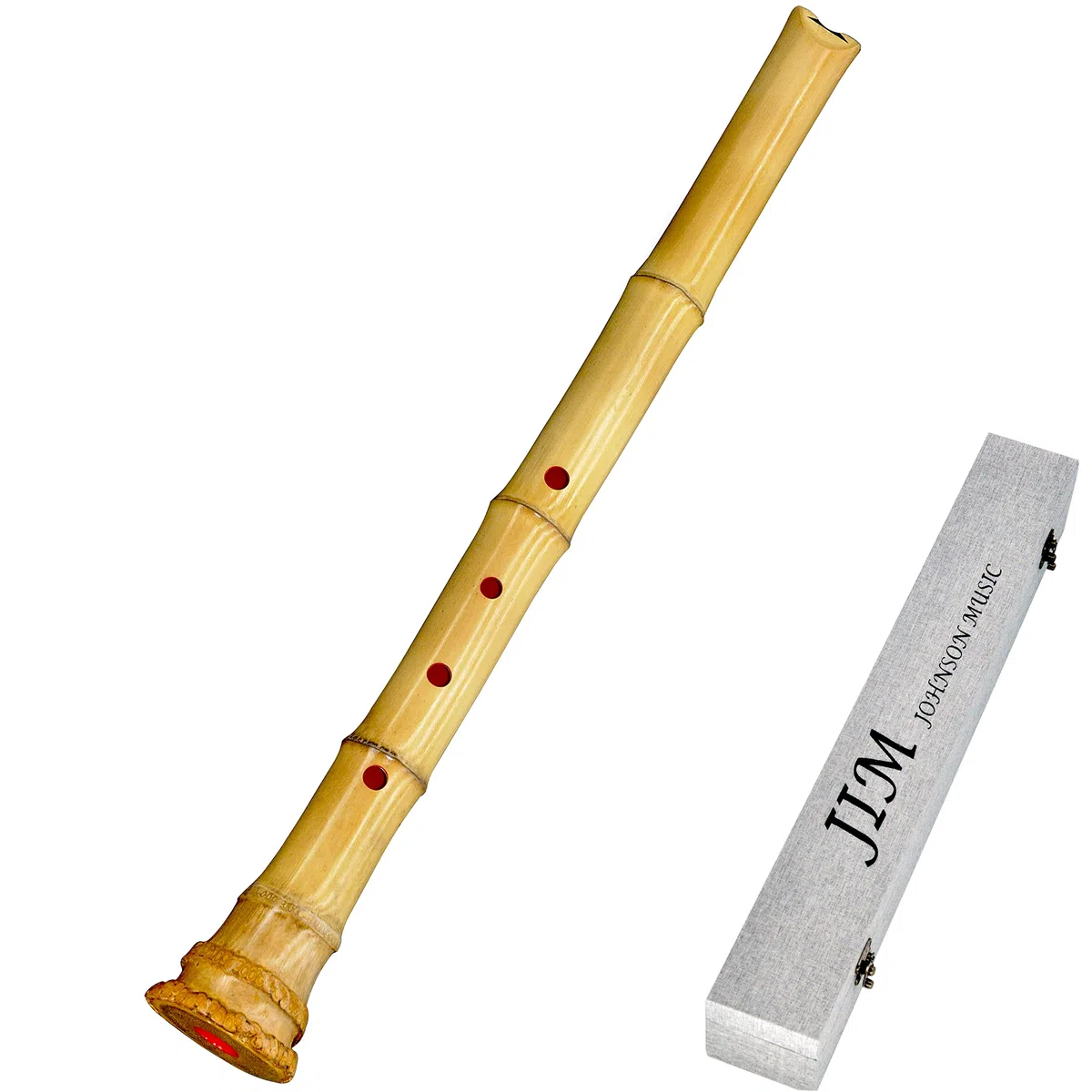 Japanische Zen Shakuhachi Pentatonische Flöte mit Natura-Glockenwurzel. KINKO-ryuu 1,8 Fuß. Gut für Anfänger und erfahrene Flötisten. Spielen Sie Jazz "TAKE FIVE" und traditionelle Musik.