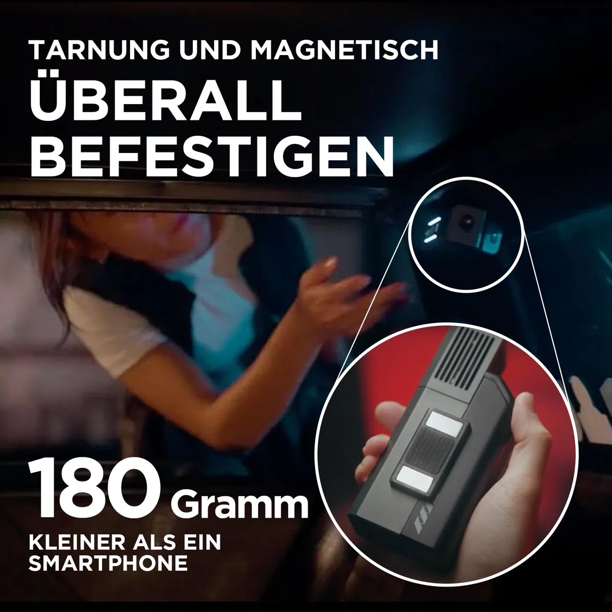 PMI SmokeNINJA Tragbare Nebelmaschine, tragbare kabellose Rauchmaschine mit Fernbedienung für Fotografie, Veranstaltungen im Freien, Partys, Bühneneffekte, Halloween oder Hochzeiten (komplettes Set)
