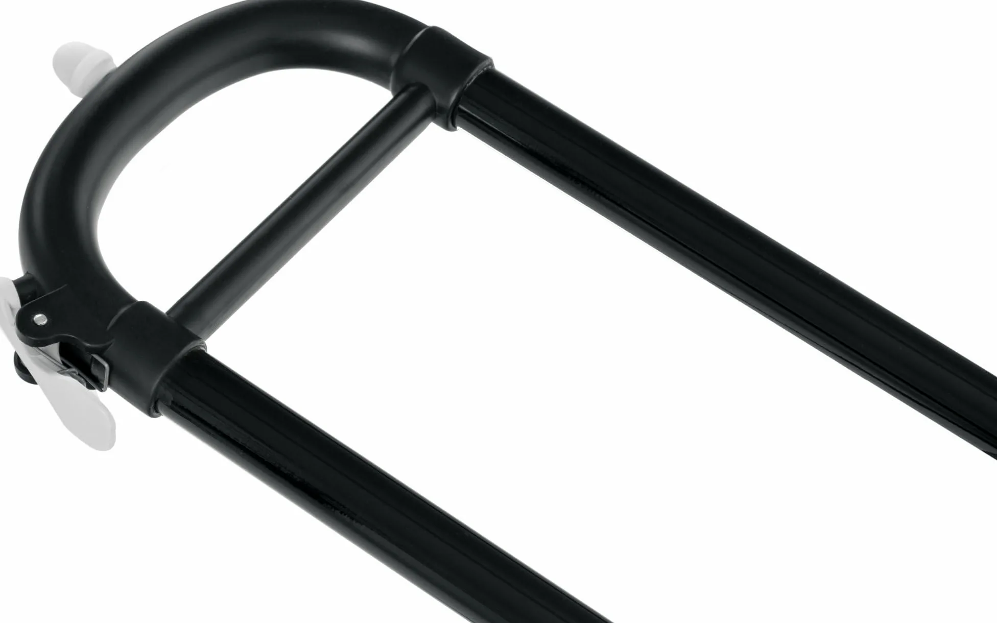 Classic Cantabile MardiBrass ABS Kunststoff Quart-Posaune - Bb/F-Stimmung - Fiberglas-Zug - 850g leicht - Bohrung: 13,9 mm - inkl. Mundstück und Gigbag - matt-schwarz