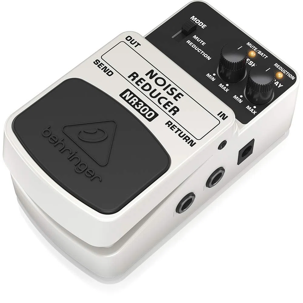 Behringer Noise Reducer NR300 Noise ReductionEffektpedal & Vintage tube overdrive TO800 OverdriveEffektpedal