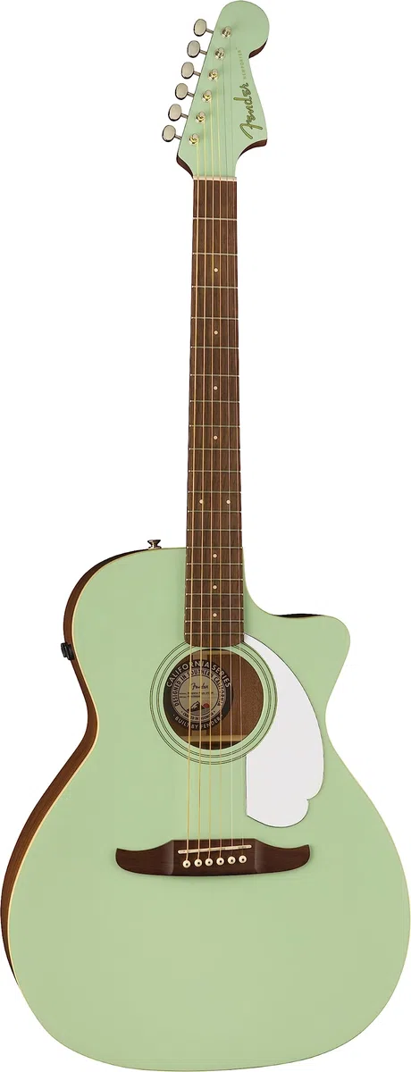 Fender Newporter Player WN Surf Green - Westerngitarre
