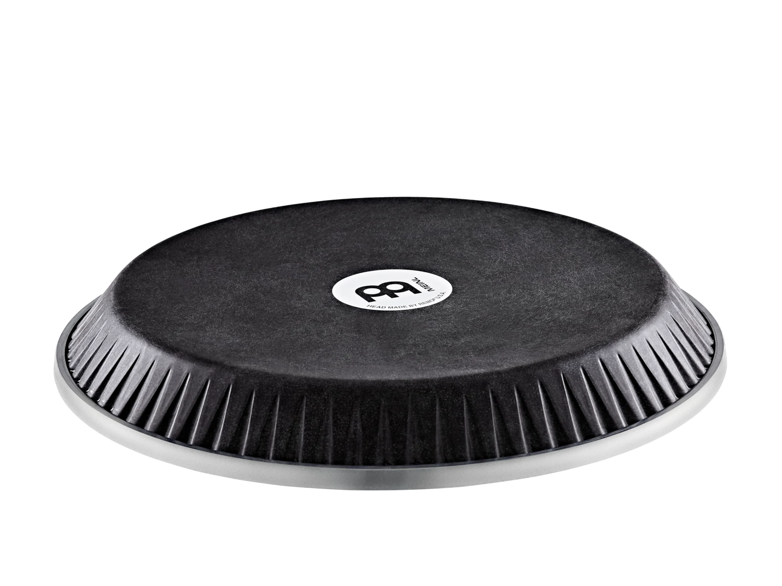 Meinl Percussion Remo Conga Head - Skyndeep Kalbfell für 12,5 Zoll Congas - SSR-Rim - Durchmesser 31,75 cm - Kalbfell, Schwarz (RHEAD1212BK)