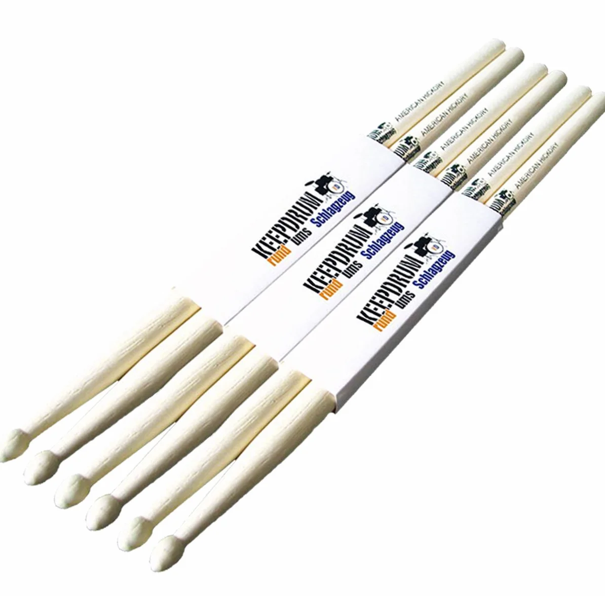 Meinl Cymbals HCS-SCS1 Ultimate Cymbal Set Beckenset 9 teilig + keepdrum Drumsticks 3 Paar