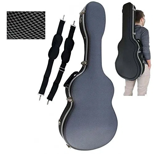 Cibeles, ABS-Koffer für klassische Gitarren Graue Quadrate