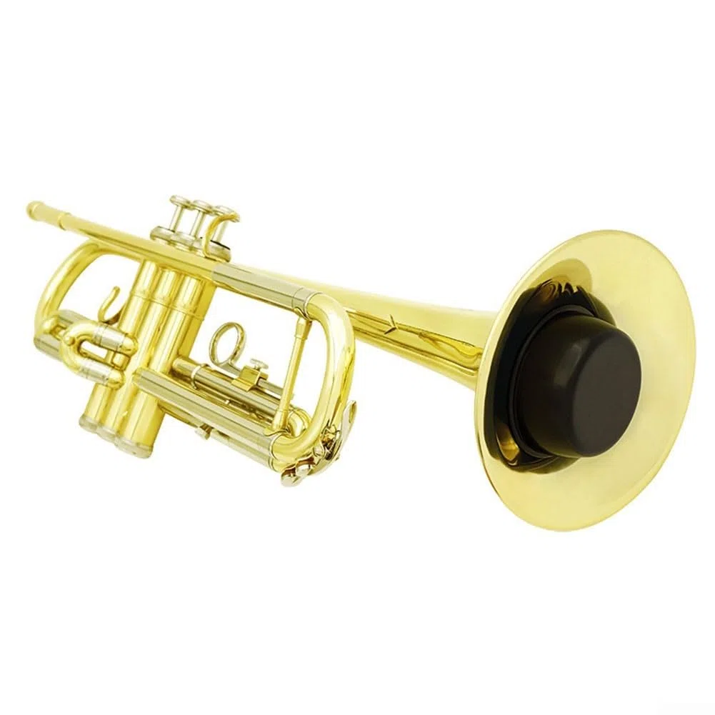 Trompetenschalldämpfer Schalldämpfer Trompetendämpfer Zubehörteil (Black )