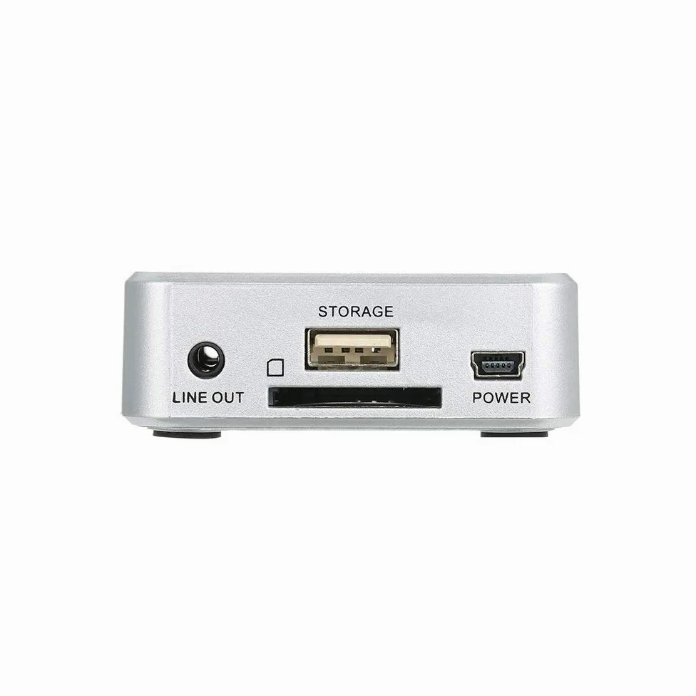 Docooler Music Player Music Digitizer Aufnahme analoger Musik in SD-Karte USB-Laufwerk Mini-USB-Anschluss Wiedergabe Fernbedienung