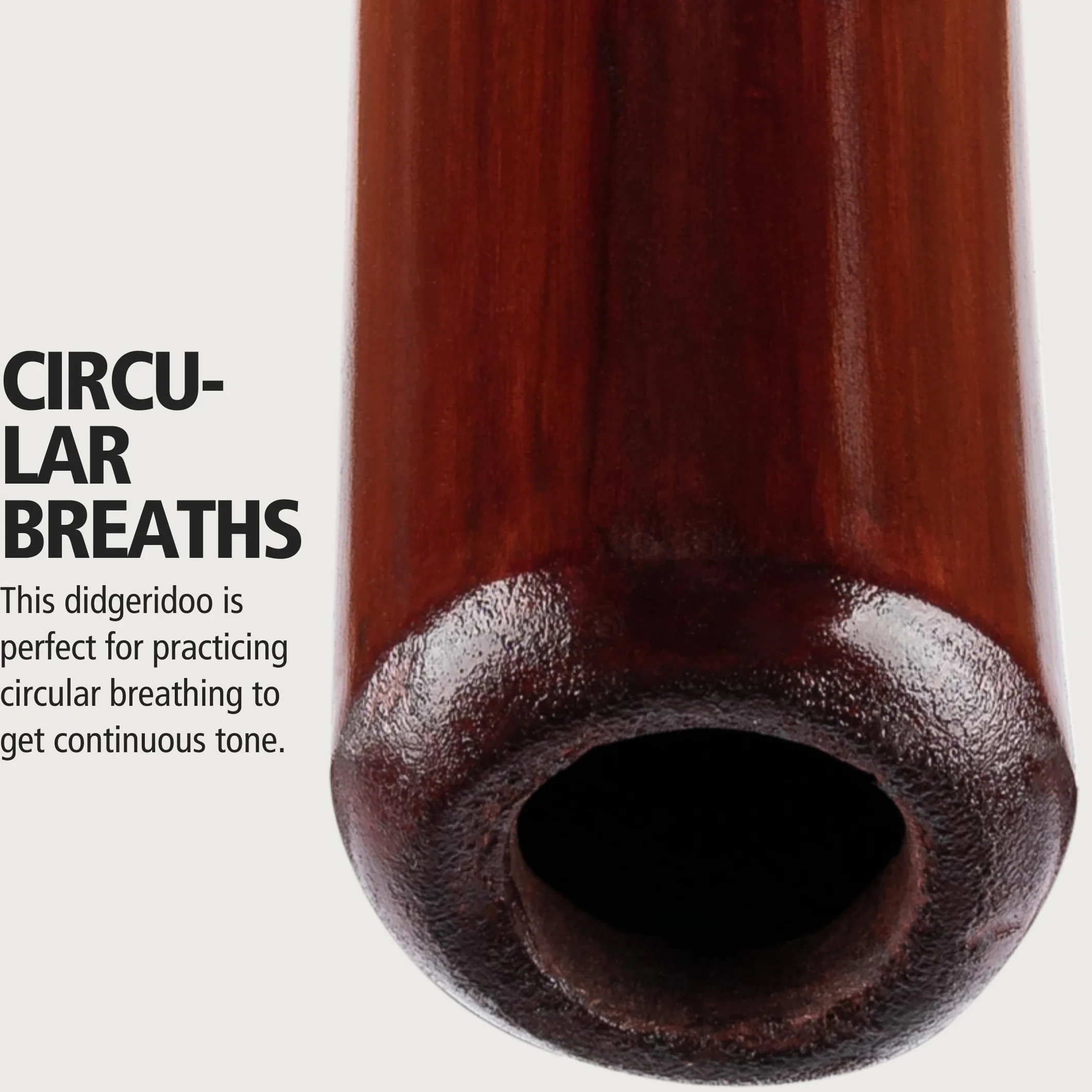 MEINL Percussion Wood Didgeridoo - Red