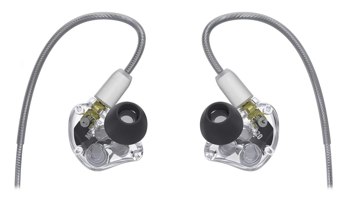 Mackie MP-320 professionelle In-Ear-Monitore (IEMs) mit Schallisolierung und DREI dynamischen Treibern