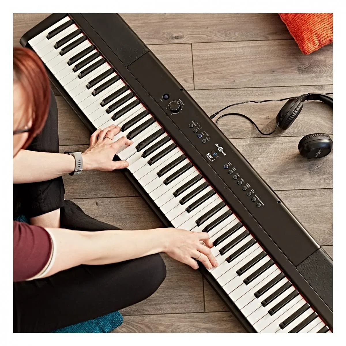 SDP-2 Digital Stage Piano mit Gig Bag von Gear4music - 88 Tasten