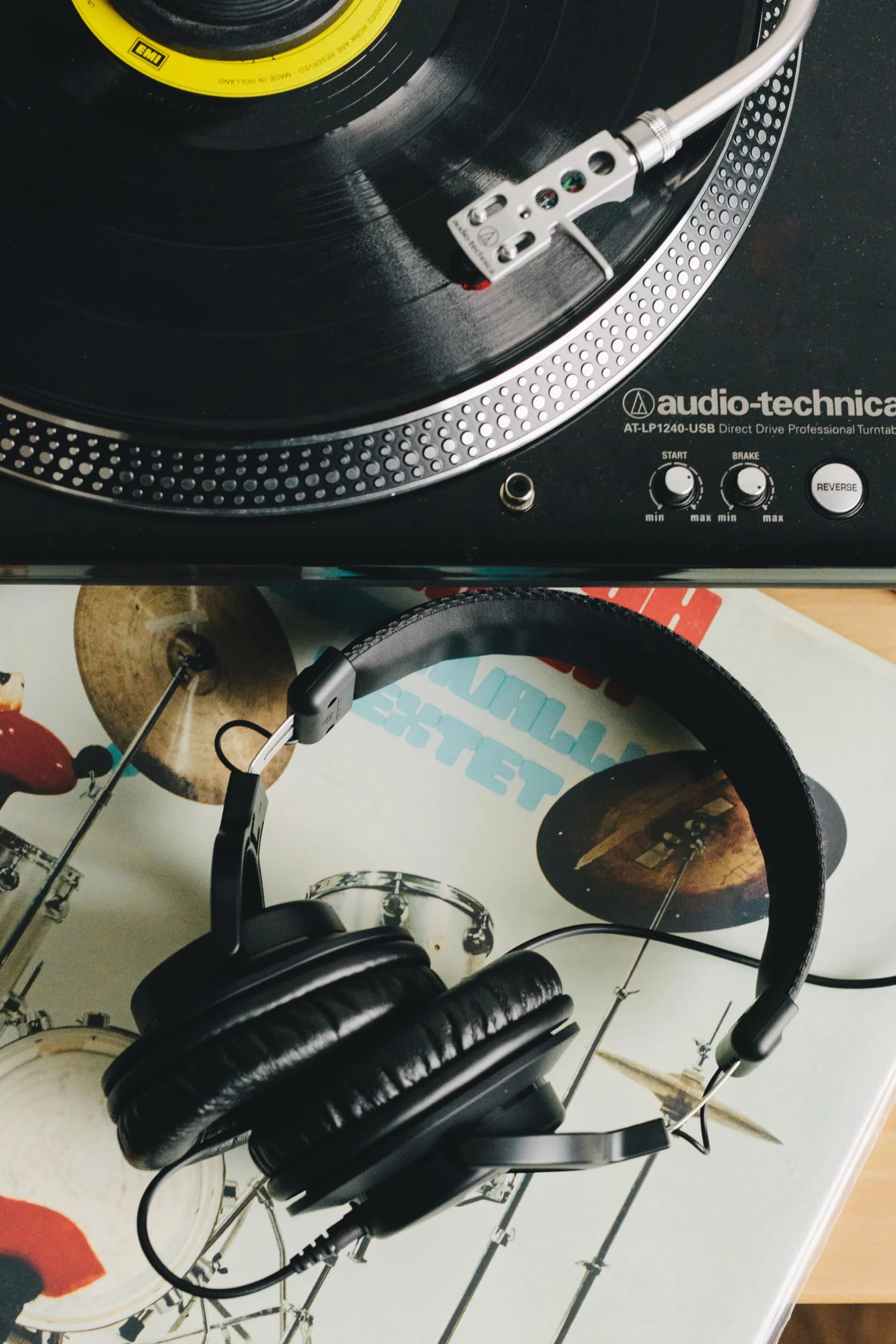 Audio-Technica PRO5XBK DJ Kopfhörer Schwarz